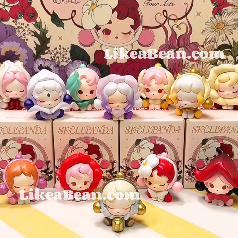 Pop Bean Petals in Four Acts Series Full Set