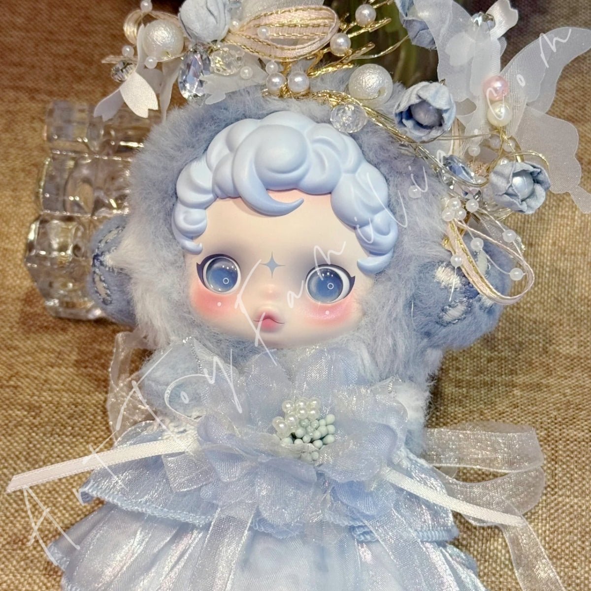 Art Toy Familia - Doll Cloth Cerulean Dreamwing Set For Skullpanda - 134 Cloth Only No Doll