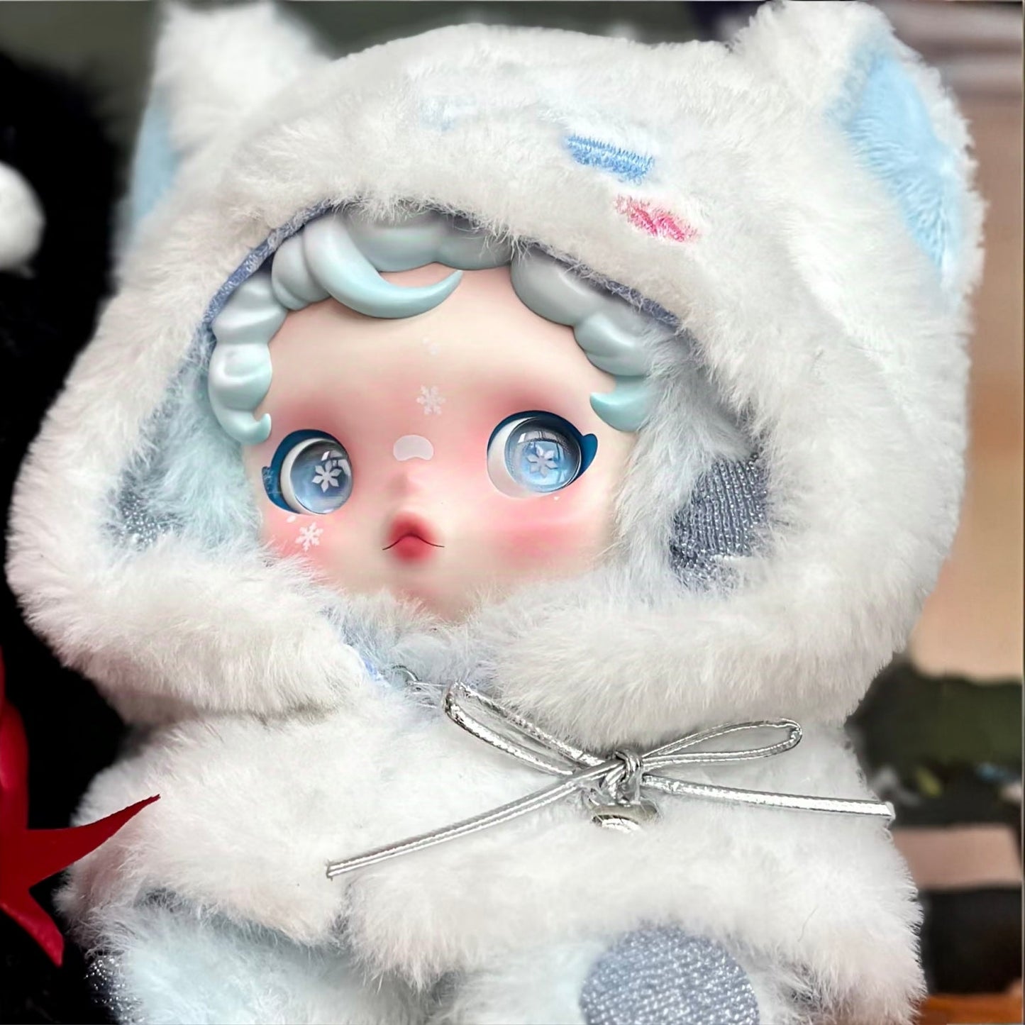 POP MART - Doll Cloth Magical Animal Plush Cloak - 048 Snow Fox Cloth Only No Doll