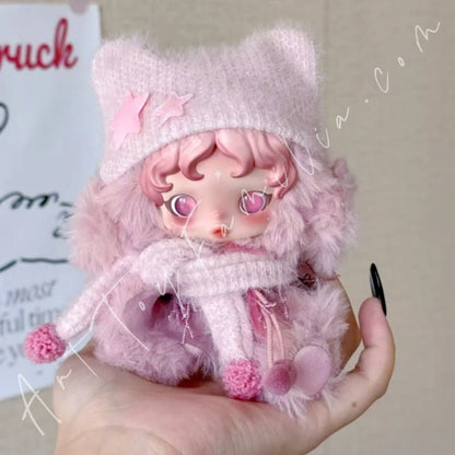 POP MART - Doll Cloth Twilight Star Wrap Set - 049 Pink Ver. Cloth Only No Doll