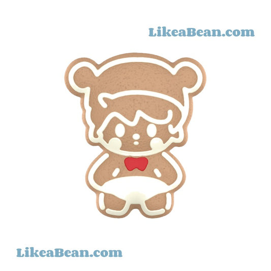 Pop Bean Gingerbread Man - Sweet Bean