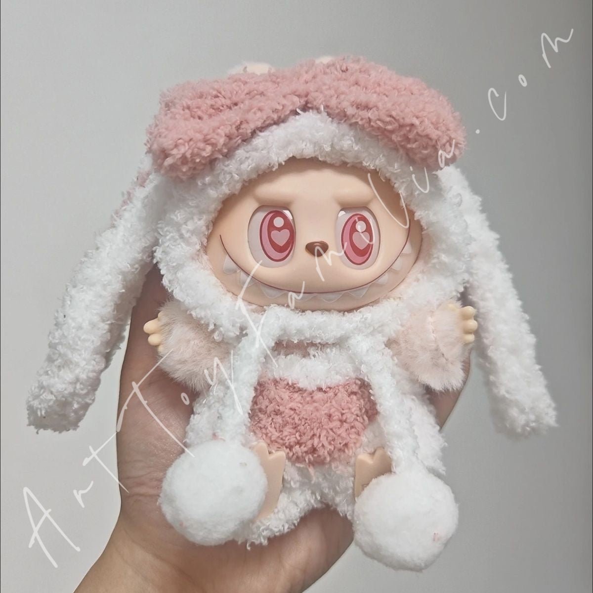 Art Toy Familia - Doll Cloth Cuddly Plush Bunny Suit - 020 Cloth Only No Doll