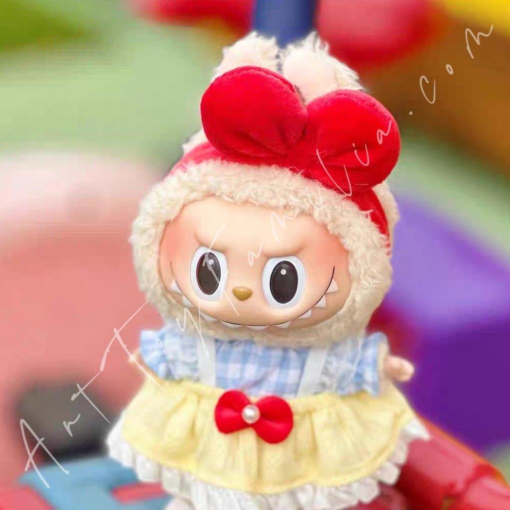 Art Toy Familia - Doll Cloth Lovely Pompom Tulle Dress - 027 Cloth Only No Doll