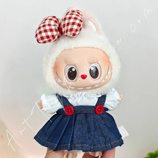 Art Toy Familia - Doll Cloth Sweet Schoolgirl Charm Set - 006 Cloth Only No Doll