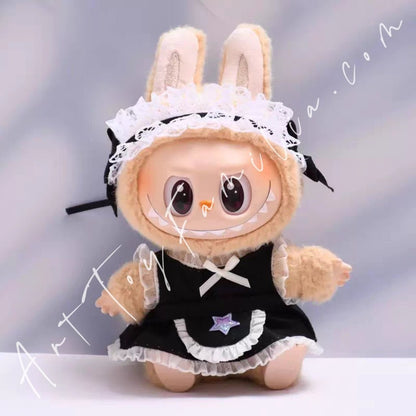 Art Toy Familia - Doll Cloth Twinkle Cute Maid Dress - 021 Black Ver. Cloth Only No Doll