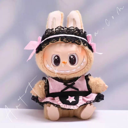 Art Toy Familia - Doll Cloth Twinkle Cute Maid Dress - 021 Pink Ver. Cloth Only No Doll