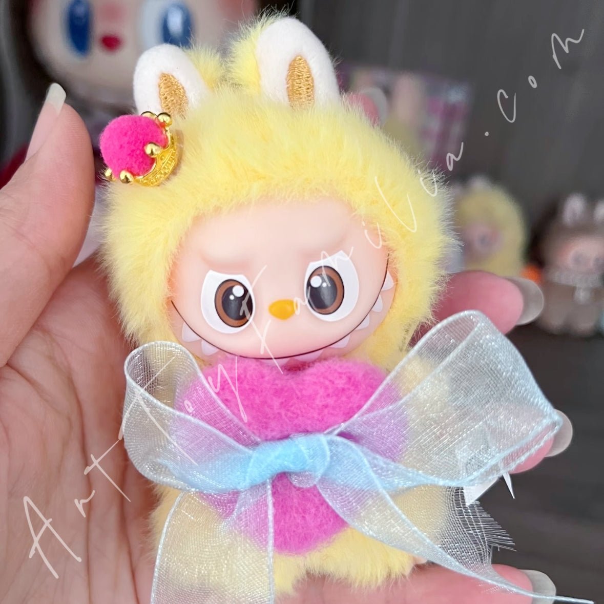 Art Toy Familia - Doll Cloth Lovely DIY Set For Labubu - 105 Cloth Only No Doll Crown & Heart DIY Set