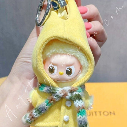 Art Toy Familia - Doll Cloth Mini Enchanted Cloak Set For Labubu - 114 Cloth Only No Doll Yellow Ver.
