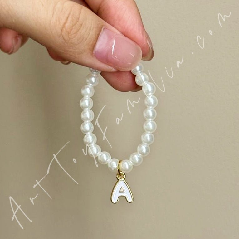 Art Toy Familia - Doll Cloth Mini Letter Necklace For Labubu - 113 Cloth Only No Doll A