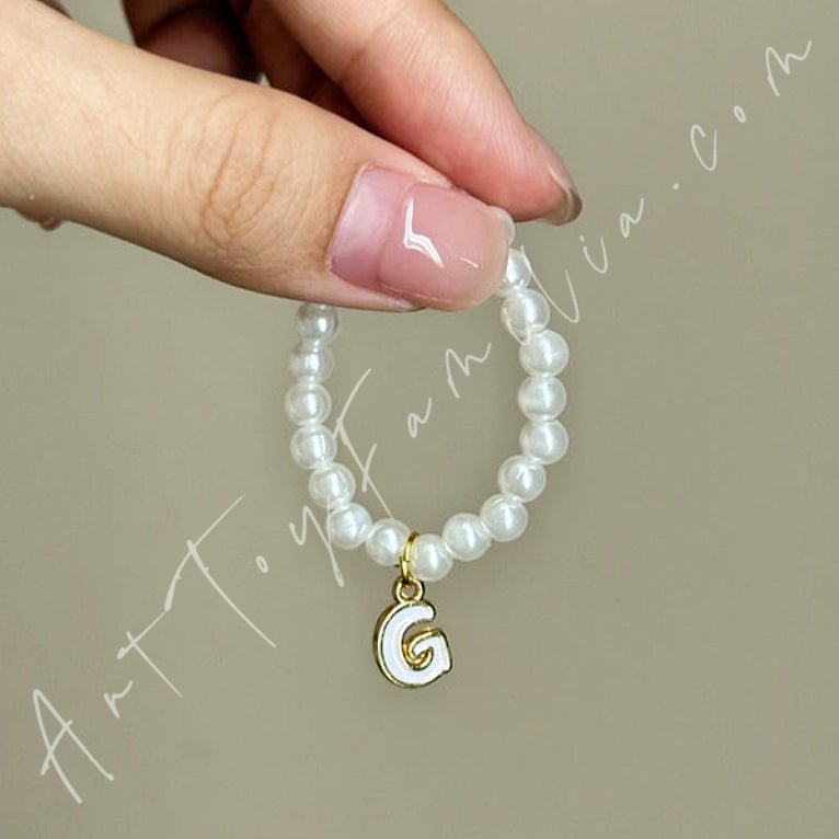 Art Toy Familia - Doll Cloth Mini Letter Necklace For Labubu - 113 Cloth Only No Doll G