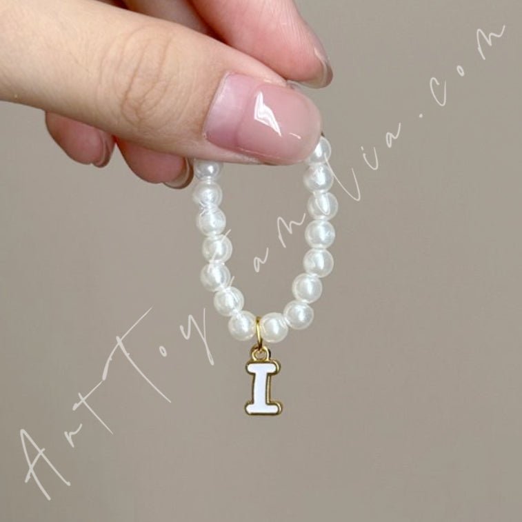 Art Toy Familia - Doll Cloth Mini Letter Necklace For Labubu - 113 Cloth Only No Doll I