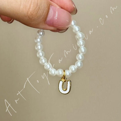 Art Toy Familia - Doll Cloth Mini Letter Necklace For Labubu - 113 Cloth Only No Doll U