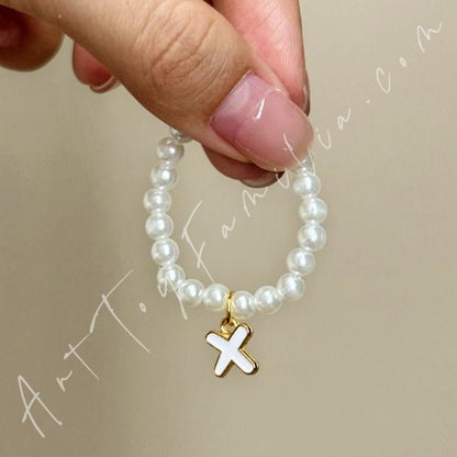 Art Toy Familia - Doll Cloth Mini Letter Necklace For Labubu - 113 Cloth Only No Doll X