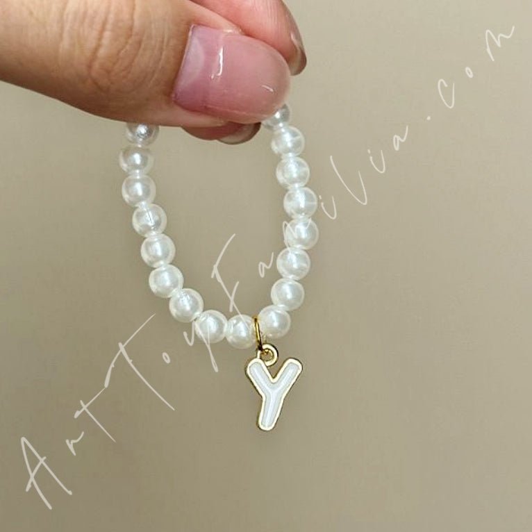 Art Toy Familia - Doll Cloth Mini Letter Necklace For Labubu - 113 Cloth Only No Doll Y
