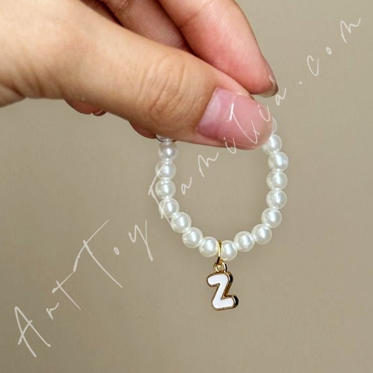 Art Toy Familia - Doll Cloth Mini Letter Necklace For Labubu - 113 Cloth Only No Doll Z