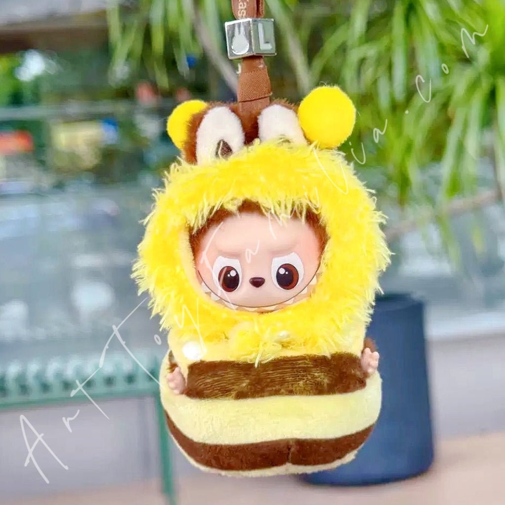 Art Toy Familia - Doll Cloth Mini Lovely Bee Set For Labubu - 107 Cloth Only No Doll
