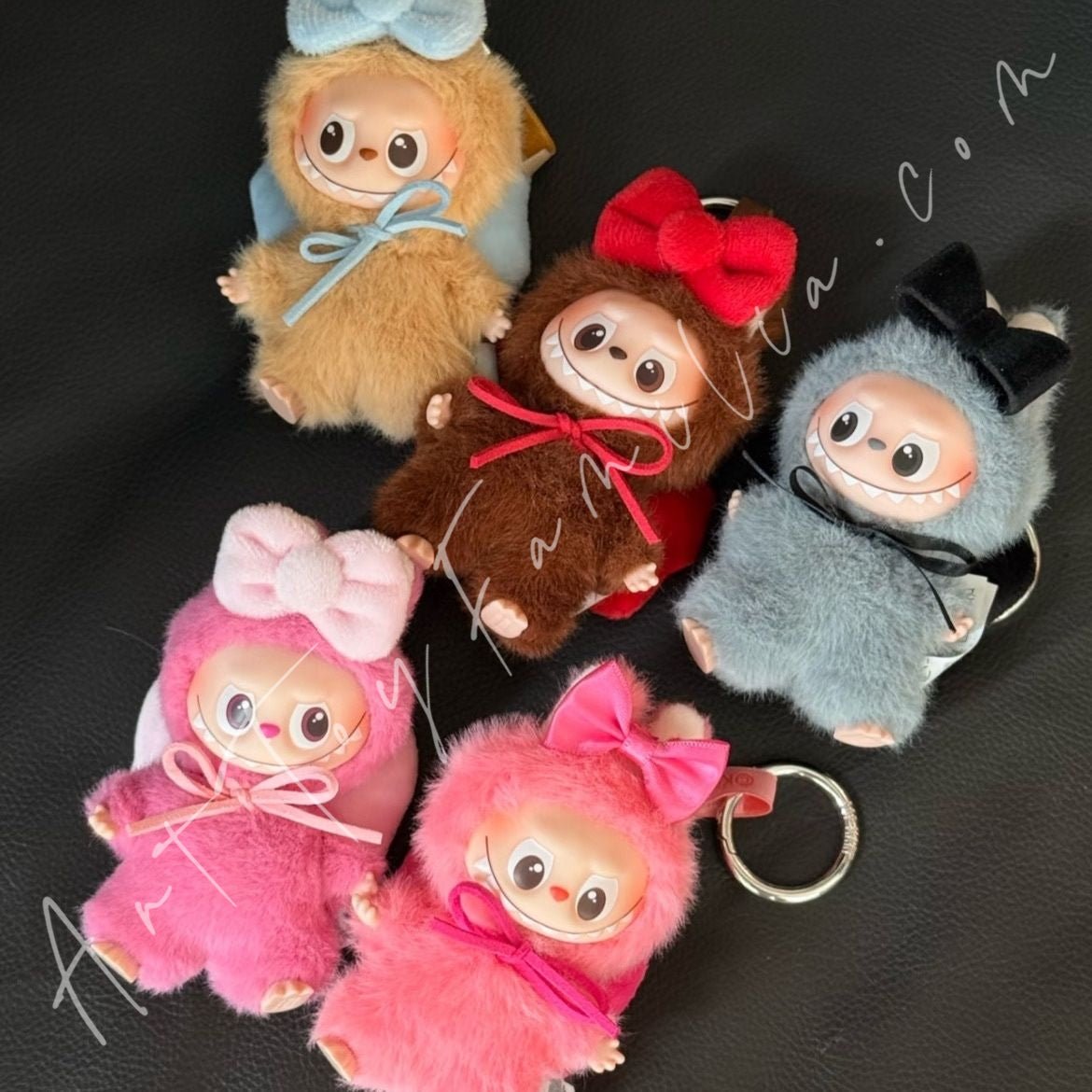 Art Toy Familia - Doll Cloth Mini Mary Bow Delight Set for Labubu - 104 Rose Red Ver. Cloth Only No Doll