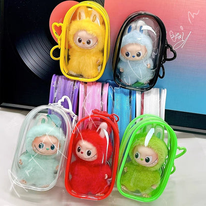 Art Toy Familia - Doll Cloth Mini Snuggle Doll Case For Labubu - 108 Cloth Only No Doll Transparent Ver.