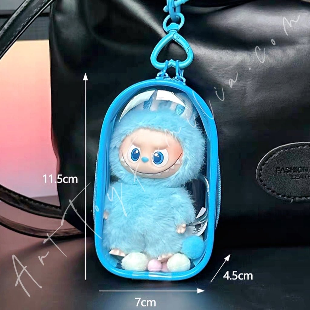 Art Toy Familia - Doll Cloth Mini Snuggle Doll Case For Labubu - 108 Cloth Only No Doll Blue Ver.