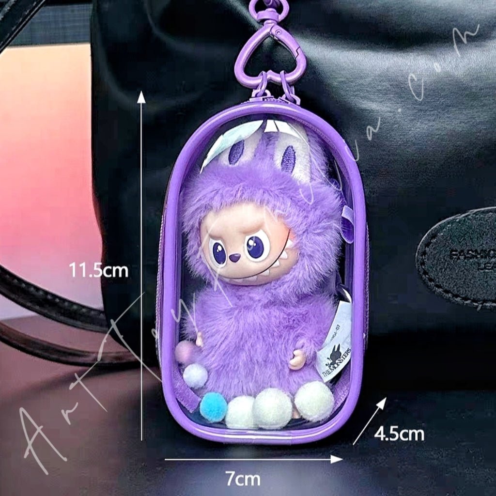 Art Toy Familia - Doll Cloth Mini Snuggle Doll Case For Labubu - 108 Cloth Only No Doll Purple Ver.