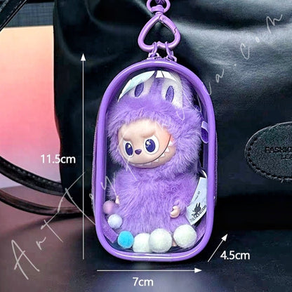Art Toy Familia - Doll Cloth Mini Snuggle Doll Case For Labubu - 108 Cloth Only No Doll Purple Ver.