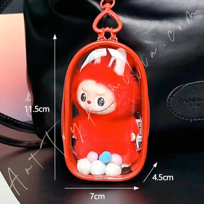 Art Toy Familia - Doll Cloth Mini Snuggle Doll Case For Labubu - 108 Cloth Only No Doll Red Ver.
