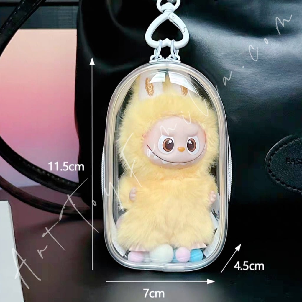 Art Toy Familia - Doll Cloth Mini Snuggle Doll Case For Labubu - 108 Cloth Only No Doll Transparent Ver.
