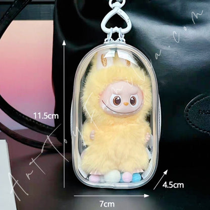 Art Toy Familia - Doll Cloth Mini Snuggle Doll Case For Labubu - 108 Cloth Only No Doll Transparent Ver.