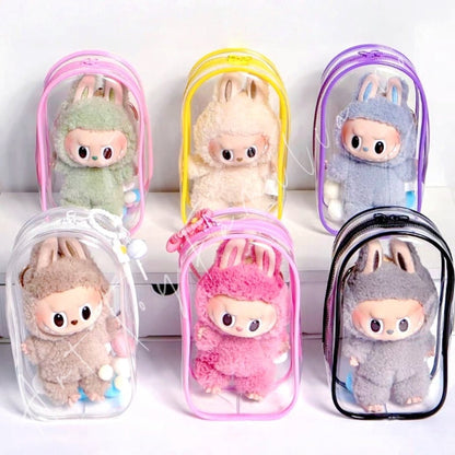 Art Toy Familia - Doll Cloth Snuggle Doll Case For Labubu - 109 Cloth Only No Doll Transparent Ver.