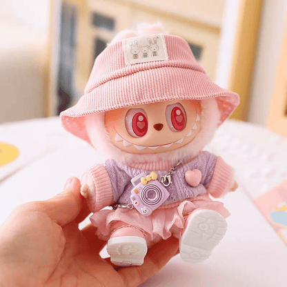 Art Toy Familia - Doll Cloth Sweetheart Charm Tulle Ensemble - 005 Pink Ver. Cloth Only No Doll