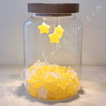 Art Toy Familia - Twinkle Stars Patting Light Display Bottle Blindbox Display - 138 Box Only No Doll