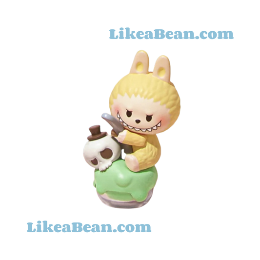 Pop Bean Ice Cream Cone Cup Series - Labubu Matcha Coconut