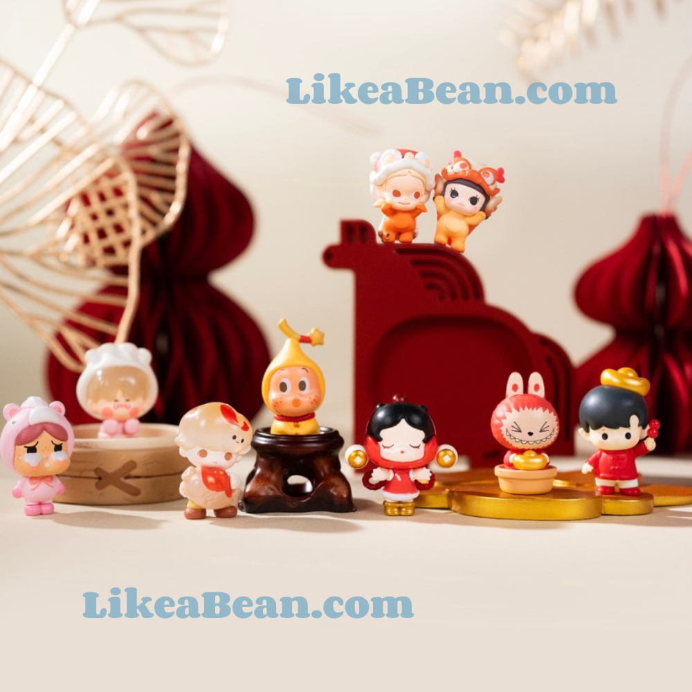 Pop Bean Ma Ma Fu Fu Series - Set of 9 beans