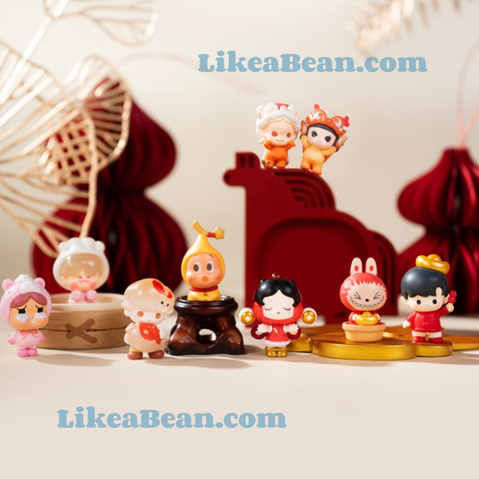 Pop Bean Ma Ma Fu Fu Series - Set of 9 beans