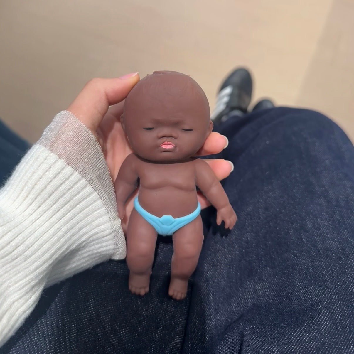 Art Toy Familia Natasha Squeeze Toy — large 14 cm size